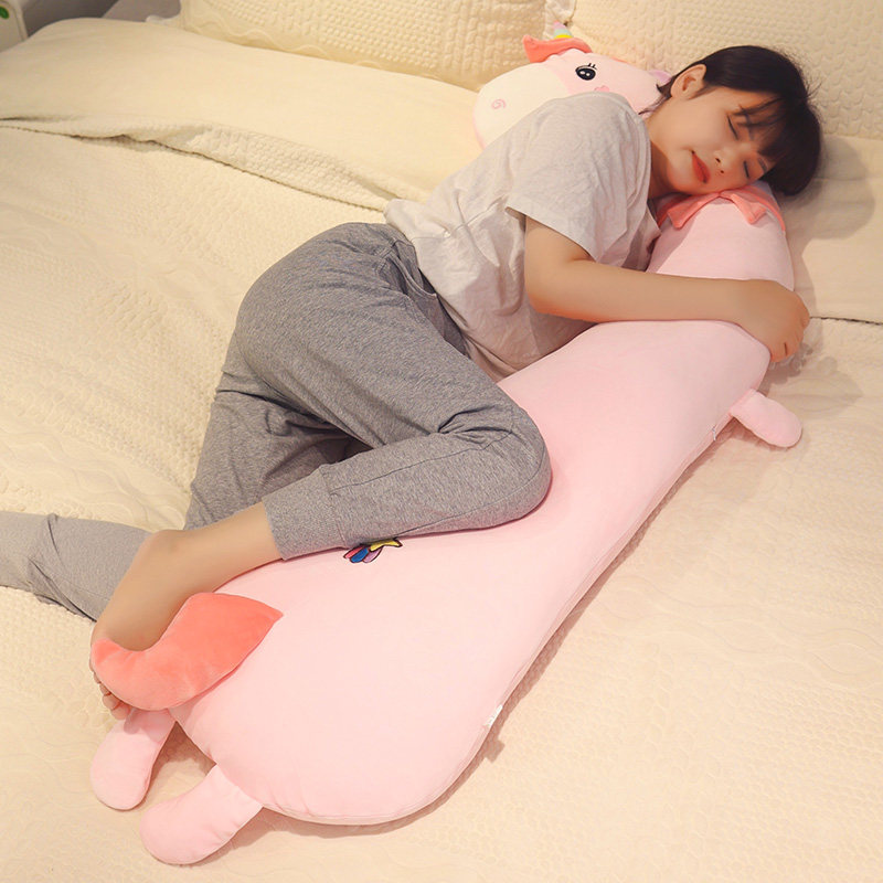 大号恐龙抱枕女生睡觉专用侧睡毛绒玩具可拆洗夹腿玩偶长条布娃娃