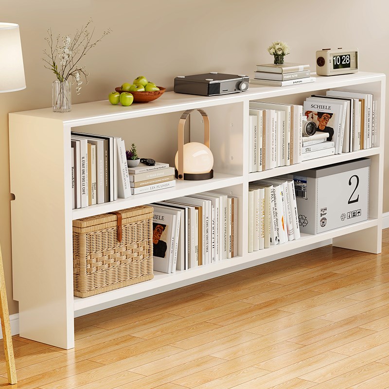 沙发后置物架实木床头缝隙夹缝长条柜沙发后靠墙窄架收纳柜储物箱