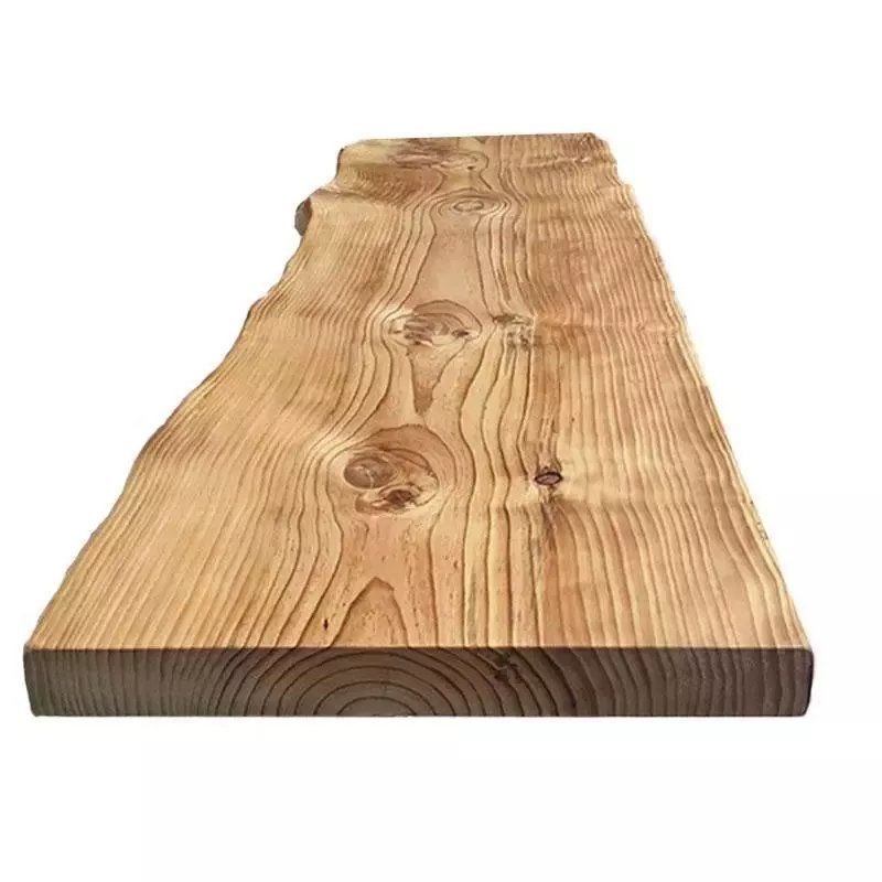 实木大板原木毛料整块定制大板茶桌餐桌不规则原木板桌板松木大板
