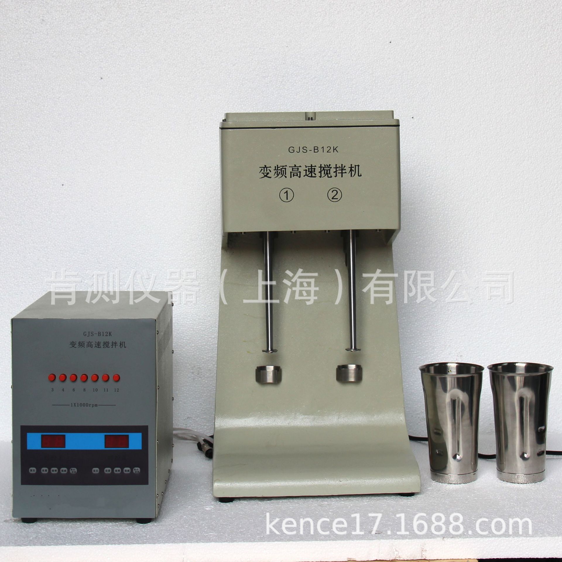 GJS-B12K变频双轴高速搅拌机 双轴变频调速搅拌机 膨润土泥浆