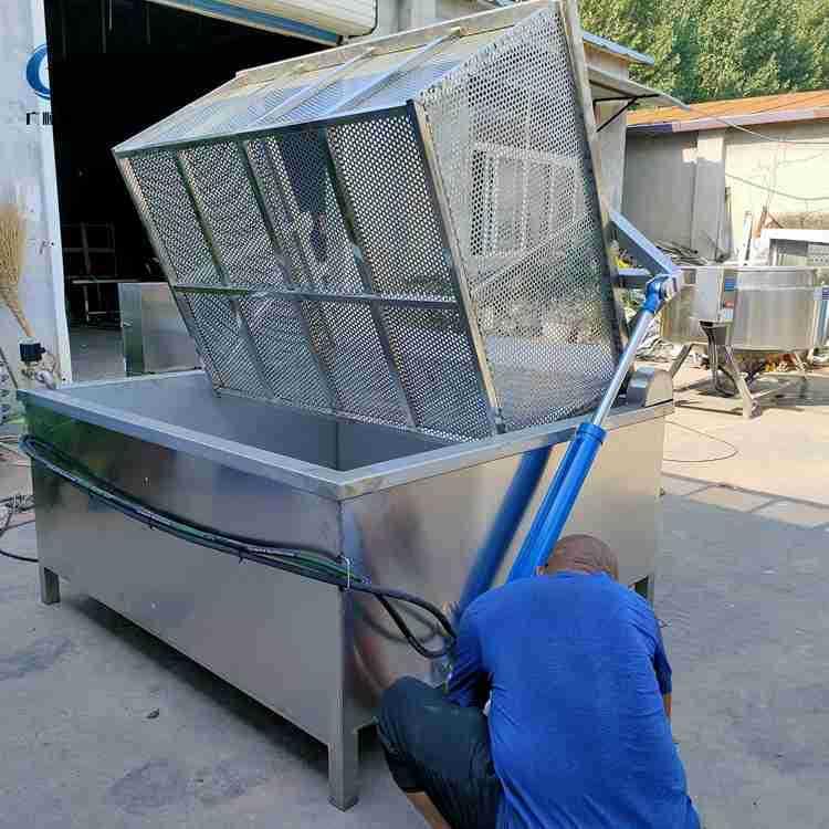 全自动盐焗鸡卤煮锅 方形蒸汽蜂窝卤煮锅 多容量煮肉锅电加热煮