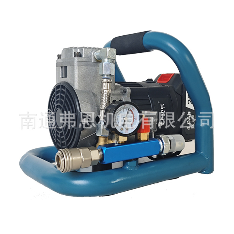 MT款空压机小型无刷锂电空气泵打气便携式手提40V户外家用装修