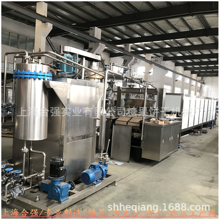 真空薄膜熬煮机硬糖浇注生产线彩色糖果成型机糖果浇注机厂家