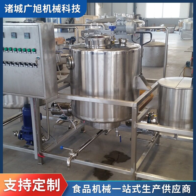 骆驼奶全套杀菌设备 大型牛羊奶巴士杀菌加工线 酸奶发酵罐灭菌罐