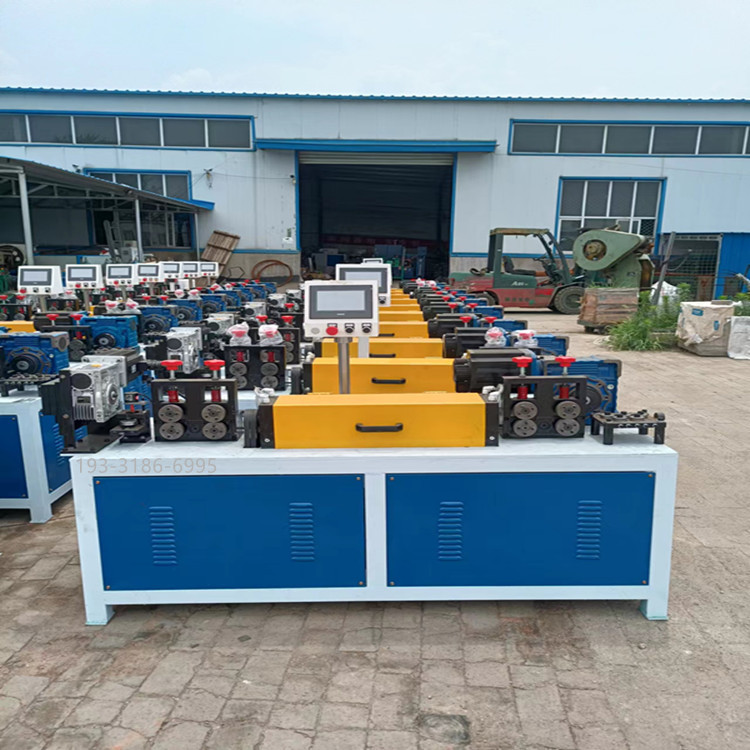 源头厂家质量保证钢丝伺服追剪调直截断机不锈钢丝伺服飞剪调直机