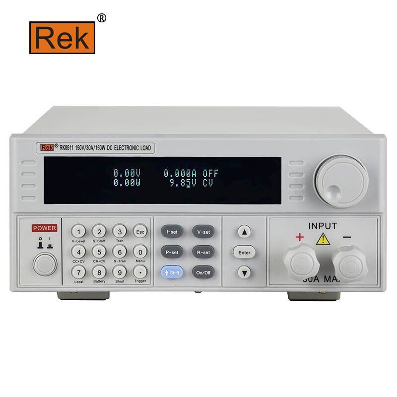 ReK美瑞克RK8511可编程直流电子负载150W配RS232接口0-30A全新