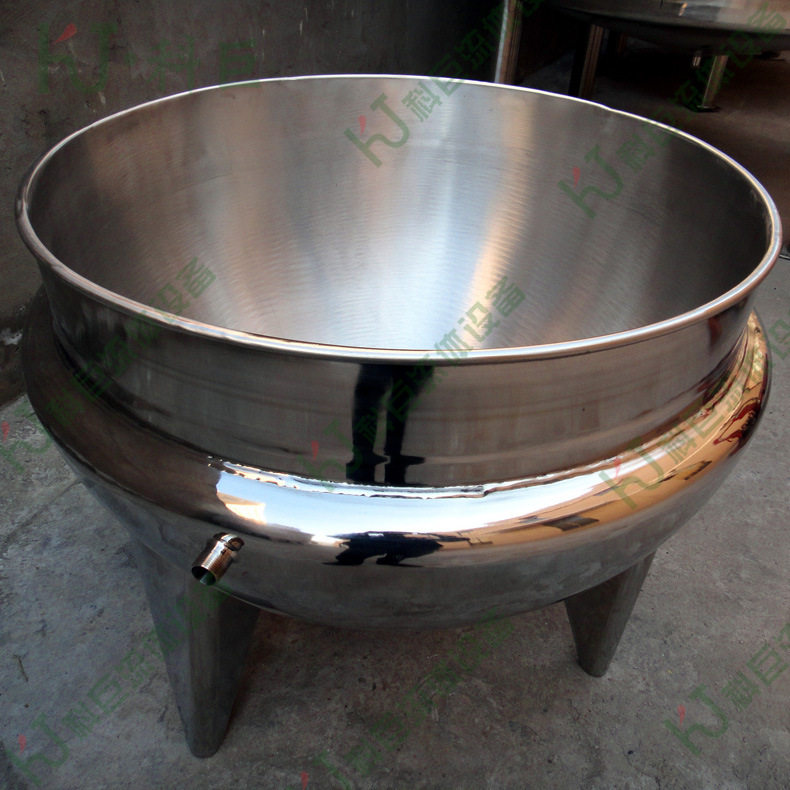 立式夹层蒸煮溶化锅大专院校食堂熬汤炖肉锅宾馆餐厅煮粥烧菜锅