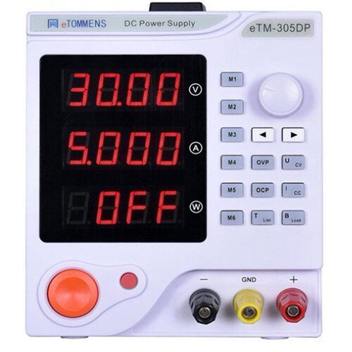 同门eTM-305DP可编程直流四位数显稳压电源0-30V0-5A线性电源