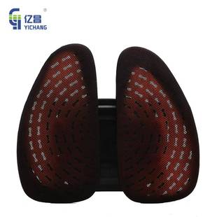 丝汽车腰靠车载护夏季 透气办公室腰靠678腰枕人体工腰学冰靠背靠