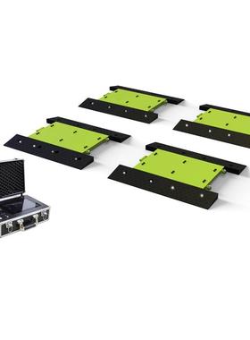 超无线便携式移动简易地磅治备静设动EYU态汽车辆称重仪轮荷轴重