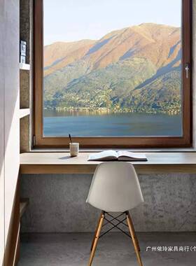 日搁式简约原25979木实木电视柜壁挂式桌隔一字板悬空书板板置物