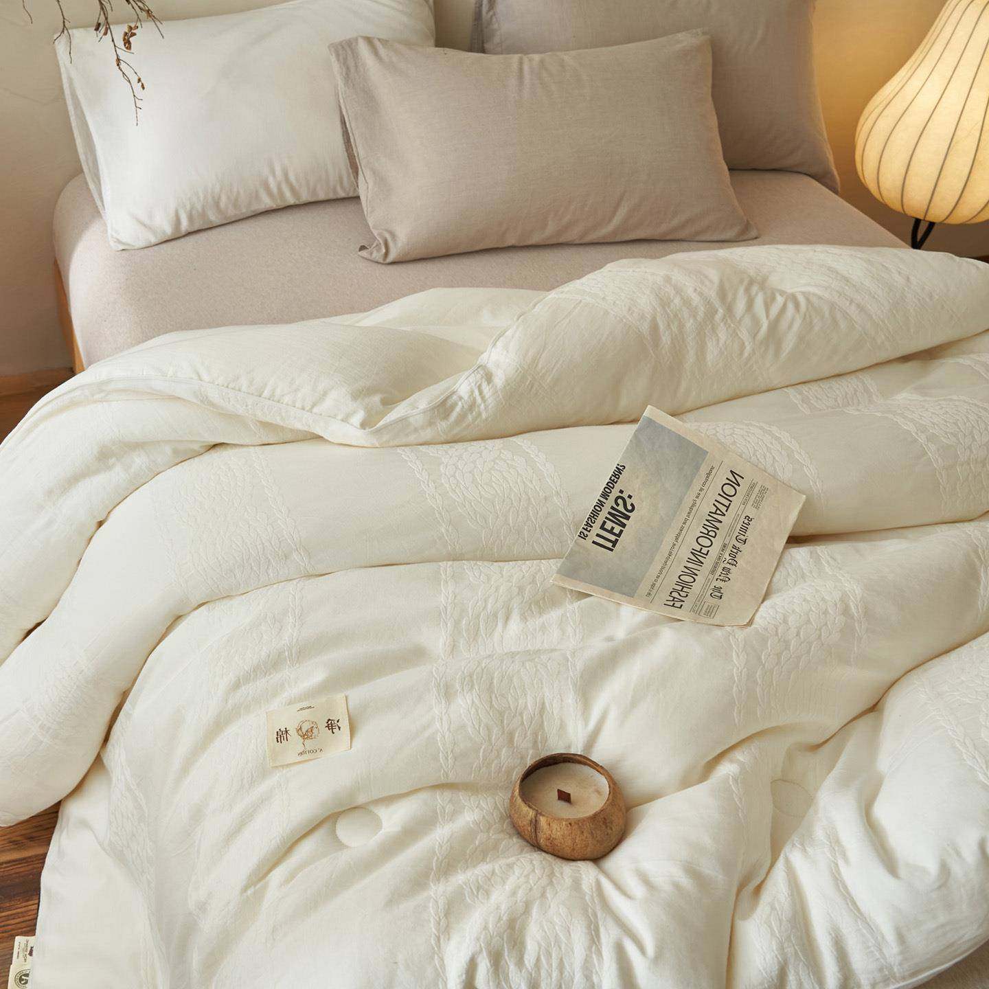 025花新款A类纯棉水洗棉55996633冬%大豆被子2春秋被被芯棉被麻纹,床上用品,化纤被,淘宝优惠券,粉丝福利购,淘宝优惠卷