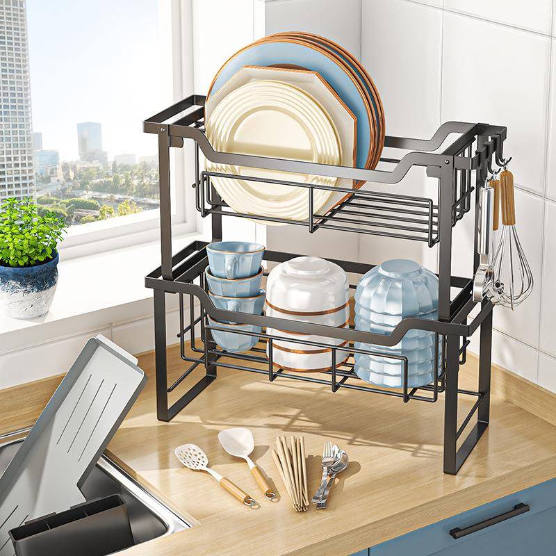 碗架沥架水碗DIK盘碗碟收纳厨房置物架放碗碟晾架架碗碗筷菜板杯