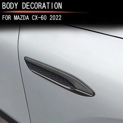 适用22款马自达cx-60叶子板饰A于条ZDA侧车身出风28663M口装饰亮