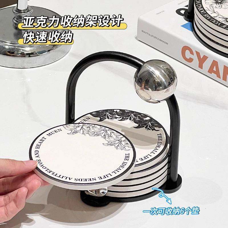 轻奢垫套装餐桌隔防锅烫垫砂垫耐高锅温家用杯垫热237碗盘垫子高