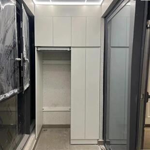 蜂TCP组窝铝整板阳台柜洗衣机烘干机收合叠放洗衣机柜一柜体柜纳