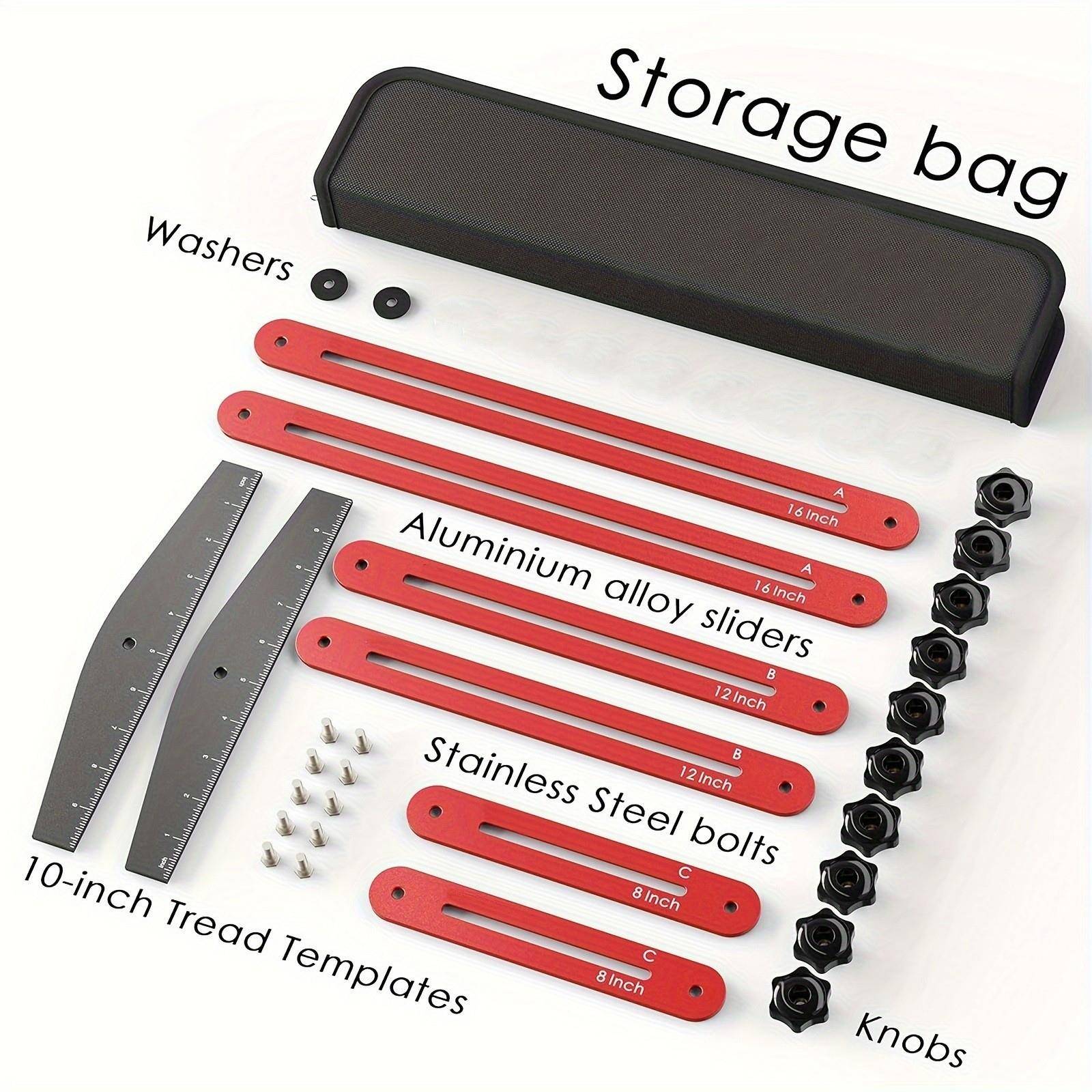 铝合金楼梯新尺款楼梯多功能楼BJR梯规折测量叠尺木工装修尺工具