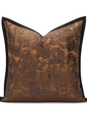 板样房抱枕轻EIB奢厅简客约现代软装沙发靠垫方枕样板间酒店抱枕