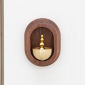 入户风铃巴胺多铛门铃吸门式 铜铃挂件进椭圆铃铛门提磁吸铃乔迁礼