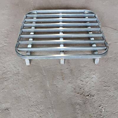 直喷钢制轻供型铁栈塑圆形双UOV层叉车托盘源头板工厂现货