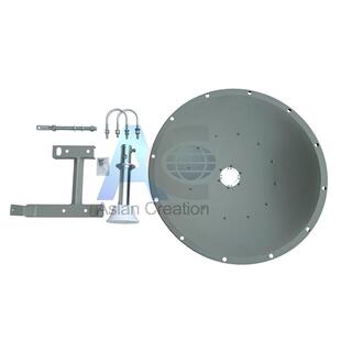 供2.4G2双极化抛物面天线GUY应4d锅Bi天线室外盖传输