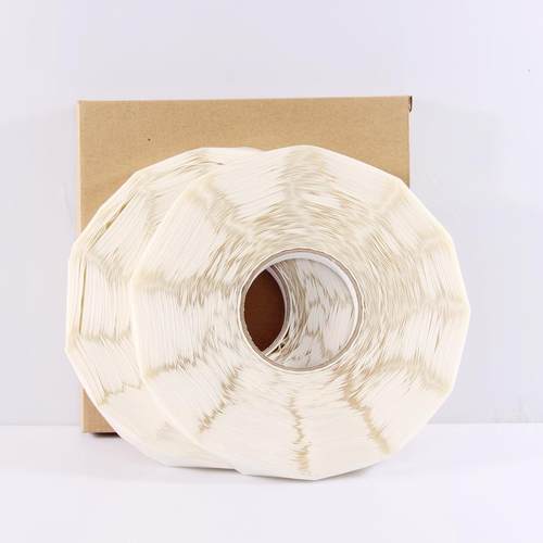 圆高粘鼻涕胶点点胶BXM5000粒/卷果动胶移包装磁铁固定可无痕胶