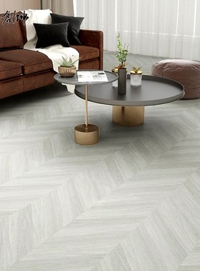 木纹砖600x1200客厅浴室鱼骨纹瓷砖简约灰色柔光肌肤釉Z仿木纹地