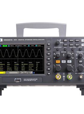 汉泰数字示波道器精准DSO2C0DQHKSO2D15双通1数字存储示波器100M