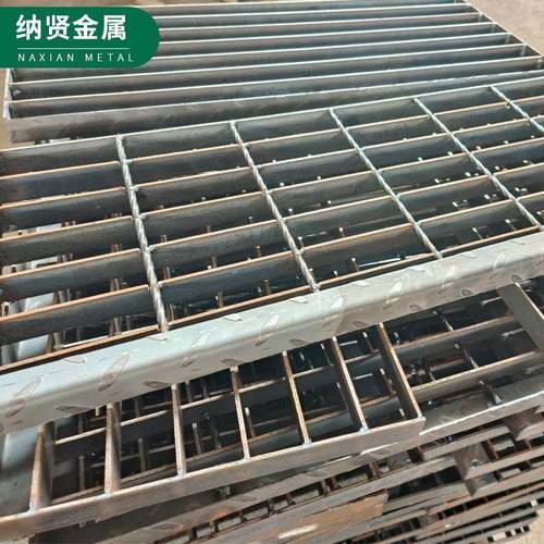 不锈钢格PIO栅沟水盖板重型格板镀锌齿形防滑插接钢格网板