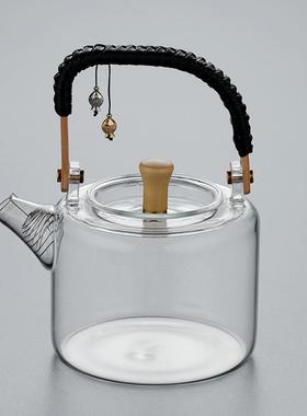 电陶炉煮茶炉用茶炉茶FVD具玻璃烧全水壶蒸家壶自动小型煮茶水壶