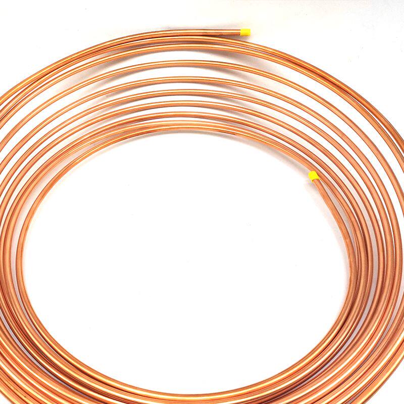 盘管铜管蚊香盘外径6MM 7.5MM铜管铜管紫铜管足11米