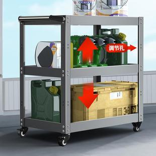 工具车手推多功能层厚维修移629动加收纳工具箱三货架车工具推车