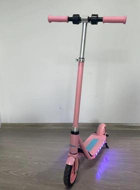 儿电动你儿童电动滑板童车助步力平衡车两轮迷便携脚踏车折叠多功