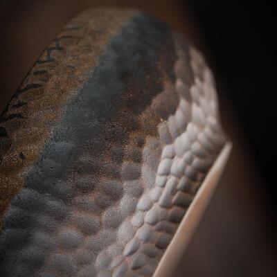 古早烧锤纹粗茶陶号31594洗大陶瓷杯洗水盂建功水茶渣桶夫茶道零