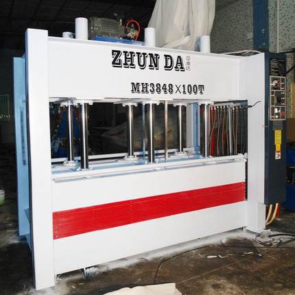 机木工机械层压生态板MH3848X1下蜂窝板胶合板保温板贴面压木门热