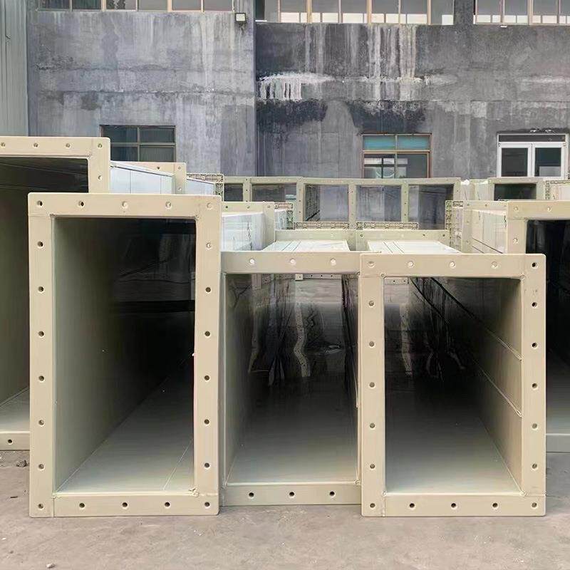 pp风149管弯头圆矩形形通风管管板材车间通风冷风机耐道高温PP风