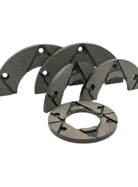 NAC5/10/20/40刹车片气动来令片制动片NAB刹车T器摩擦片制动器机