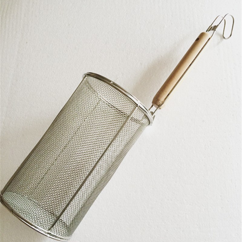 特价包邮加长麻辣烫粉篱火v锅线漏勺不锈钢大滤网漏网麻辣烫捞面