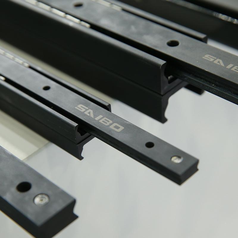 TL动B伸缩导轨外置块WHQ道轨滑轨滑块轴承滑上锁式手铝模组滑台