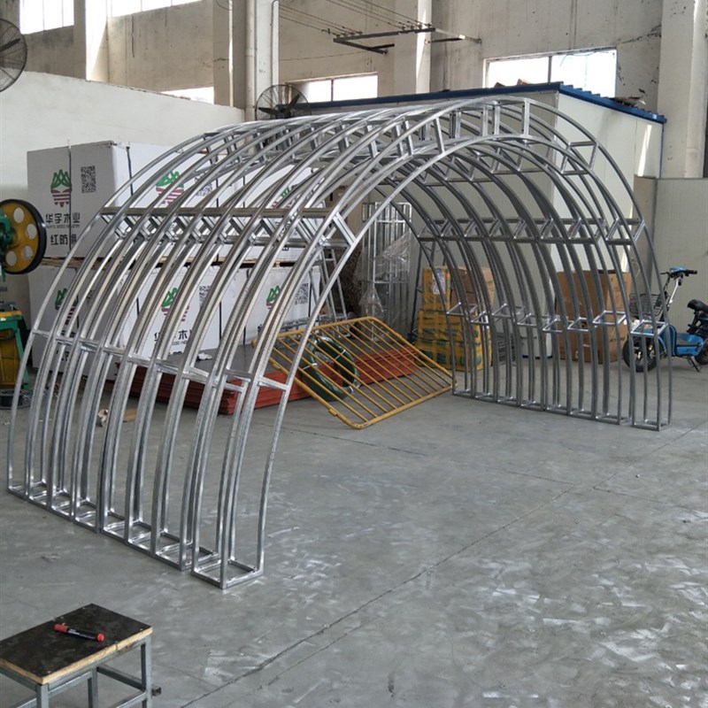 圆形桁架 弧形桁架 p拱门走廊架子弧形拱形门活动背景架子圆弧拱
