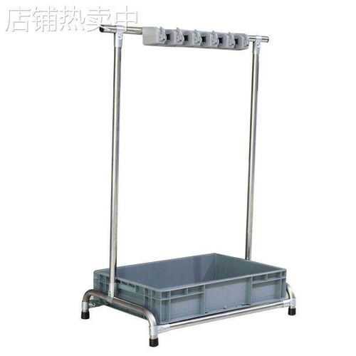 拖把架落地式f不锈钢可移动拖把扫把挂架免打孔卫生间收纳整理架