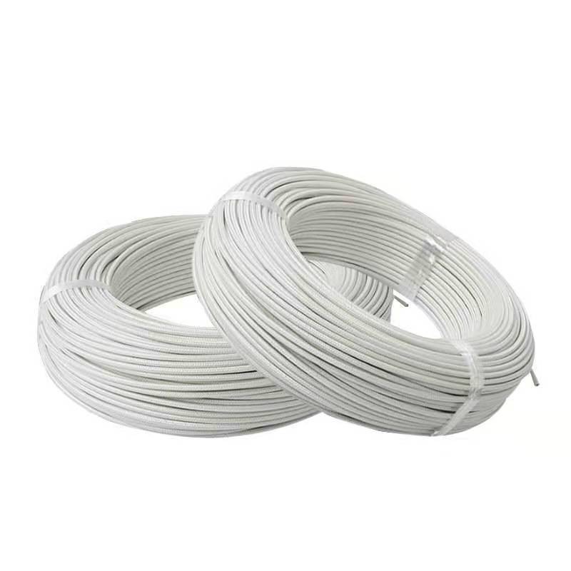 云母耐高温线500度2.5 4 10 16 25 35平方硅胶编织线阻燃电磁加热