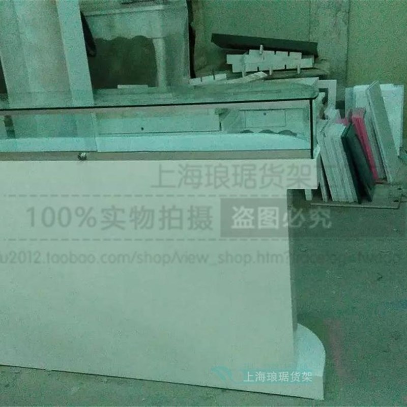 烤漆货架模型展示柜饰品珠宝展台手机柜台木制陈列柜弧形玻璃展柜