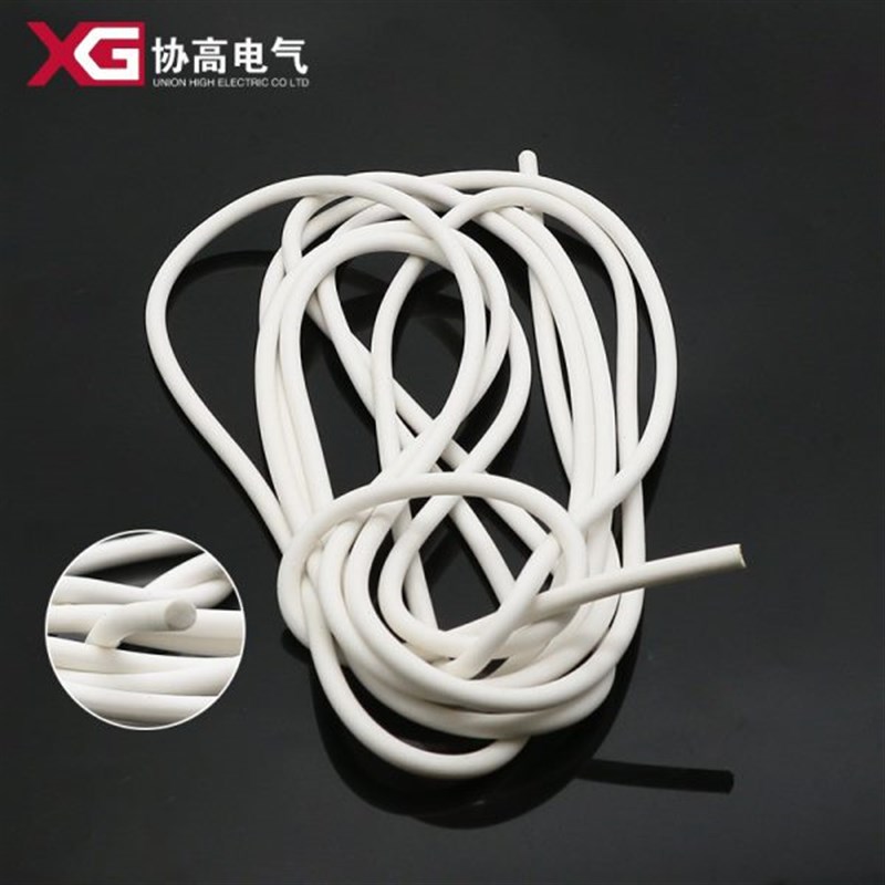 硅橡胶发泡圆条方条白色海绵密封条耐低温灯具胶条阻燃无异味