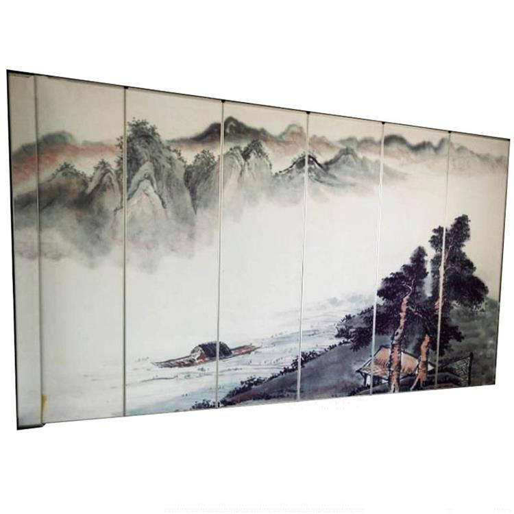 酒店活动隔断墙办公室宴会厅屏风饭店包厢移动折叠门铝合金隔板墙