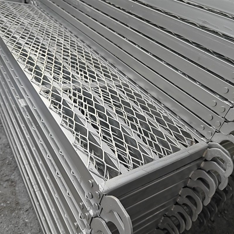 脚手架踏板打孔板方管板边勾铆钉板跳板台板脚手架配件踩板