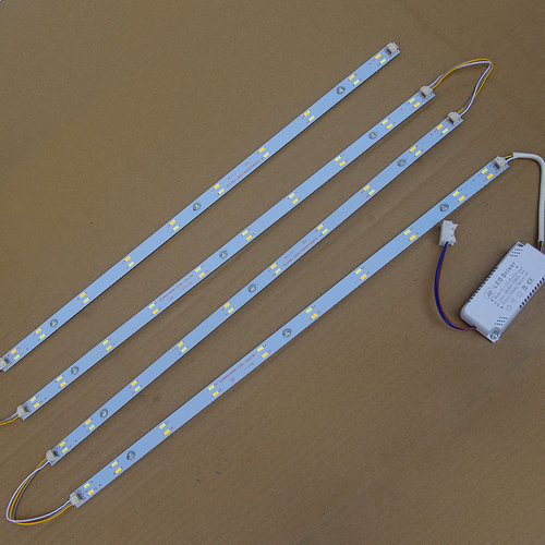 led灯条 改造灯板超亮贴片家用客厅节能灯管长方形吸顶灯灯芯质保