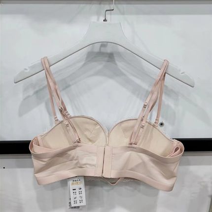 无磁百搭杯半杯聚拢U型上托女A杯B内衣189非海绵透气水晶杯文胸罩