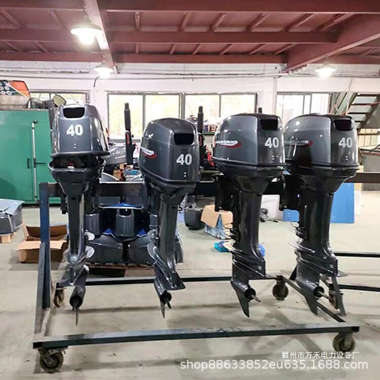 后操手动船用推进器汽油发动机皮划艇挂浆机防汛救援漂流船舷外机
