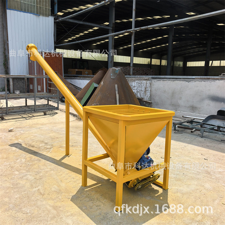 5米长108mm管径石膏粉圆管蛟龙提升机XWZF石英砂树脂砂上料机